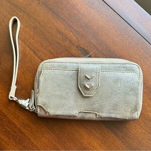 Stella & Dot Metallic Wristlet Wallet